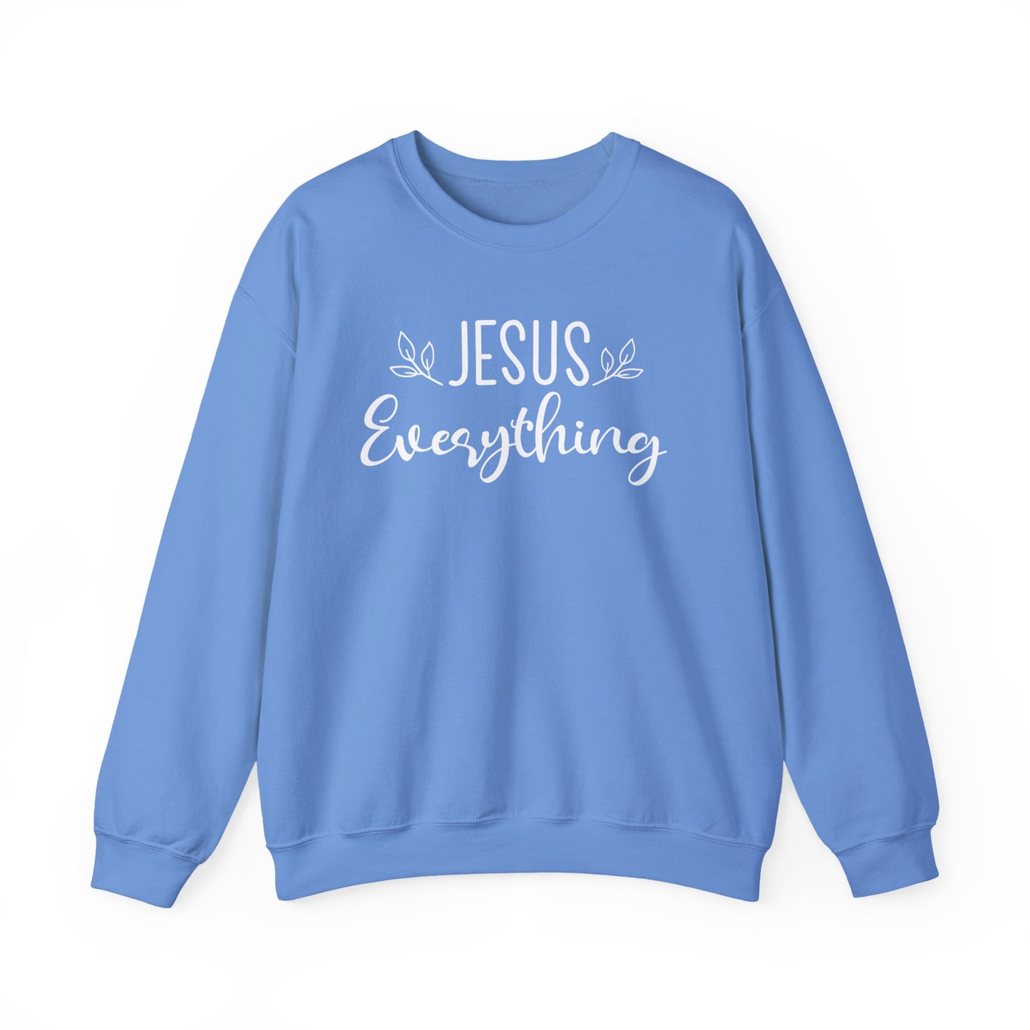 JESUS EVERYTHING - MEDIUM-HEAVY WEIGHT SWEATSHIRT