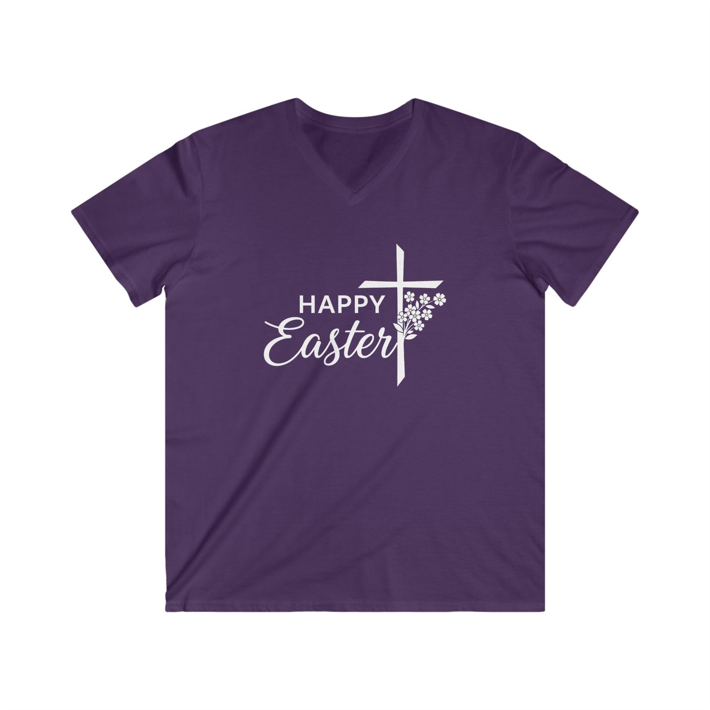 HAPPY EASTER - V-NECK PREMIUM T-SHIRT