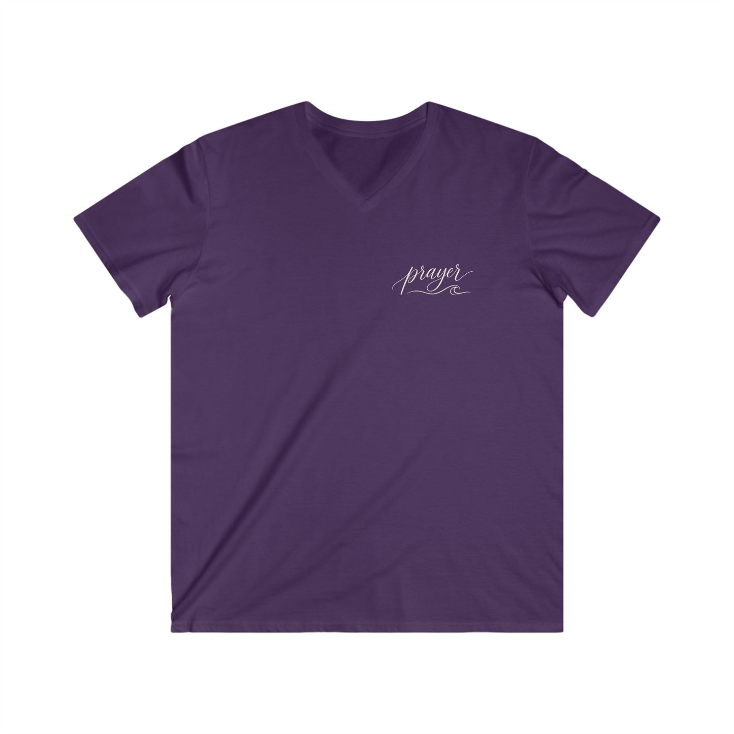 SALT AIR QUIET PRAYER - V-NECK PREMIUM T-SHIRT