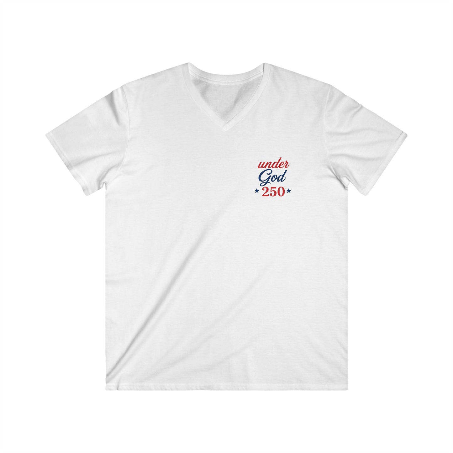 AMERICA ONE NATION 250 - V-NECK PREMIUM T-SHIRT