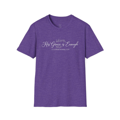 HIS GRACE IS ENOUGH - PREMIUM T-SHIRT