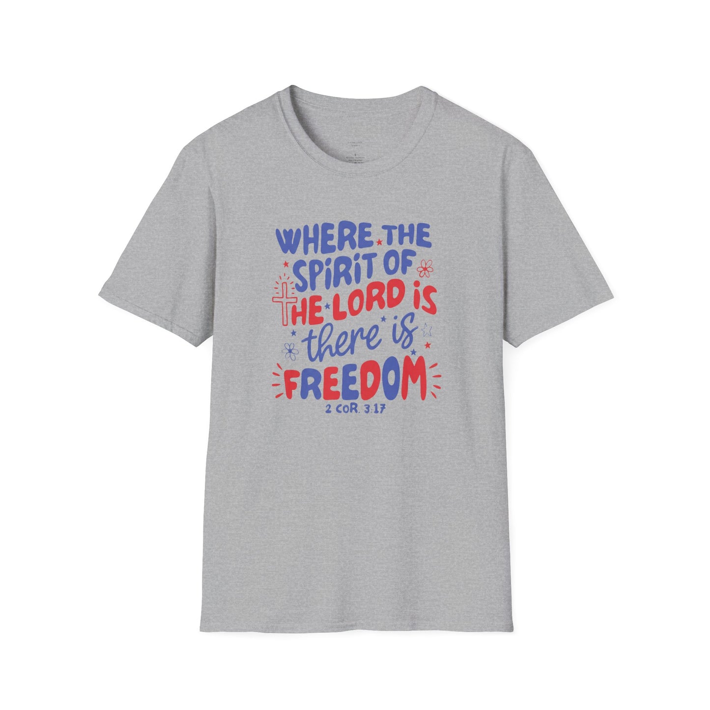 WHERE THE SPIRIT OF THE LORD IS - PREMIUM T-SHIRT