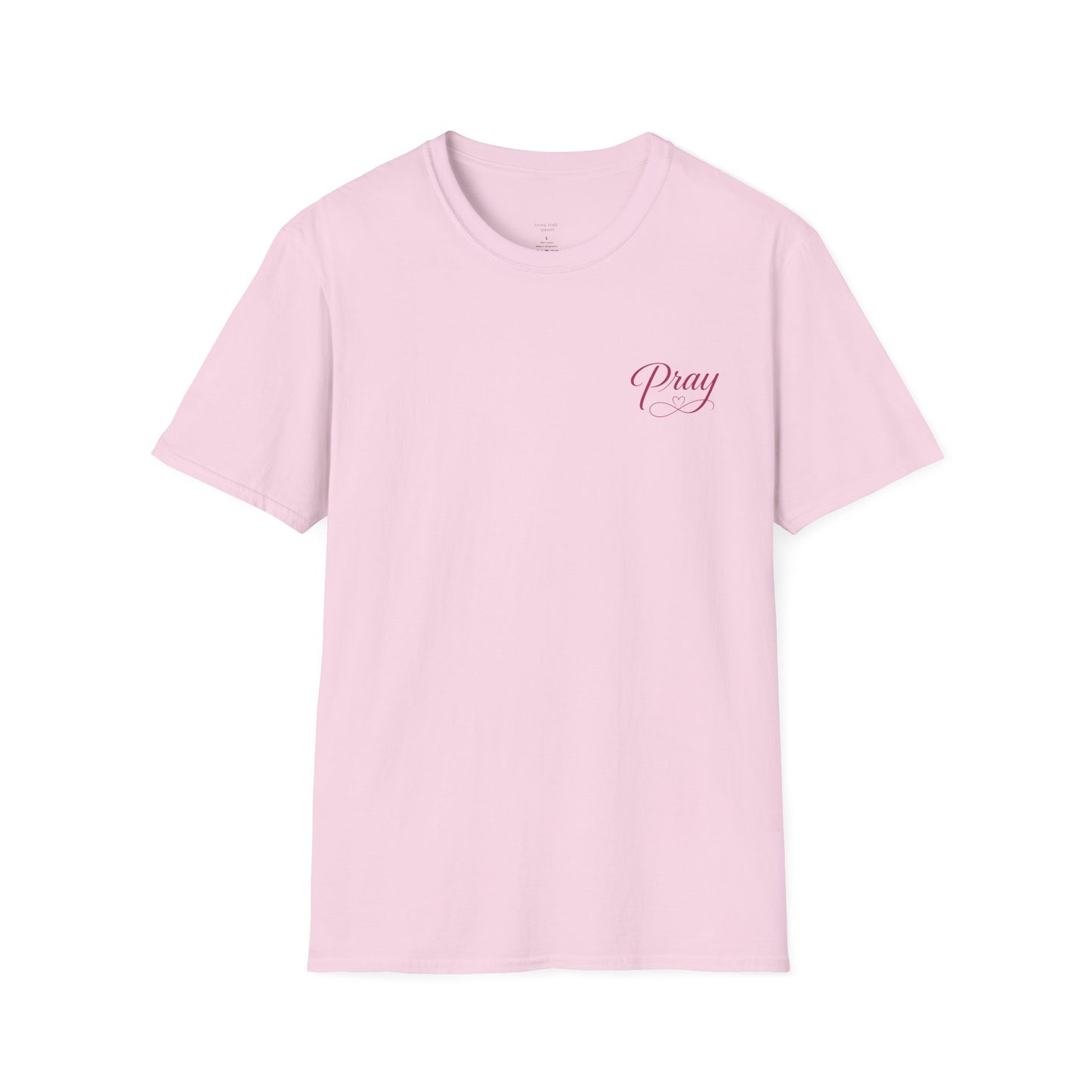 JESUS IS THE WAY THATS WHY I PRAY - PREMIUM T-SHIRT
