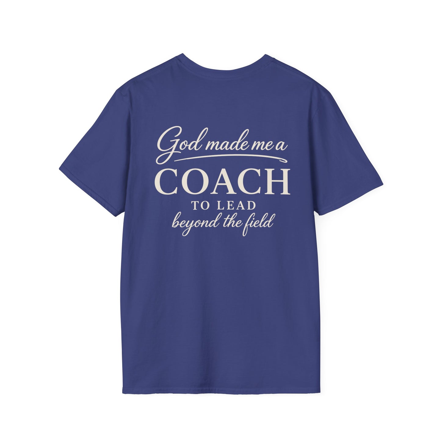 GOD MADE ME A COACH/FIELD - PREMIUM T-SHIRT