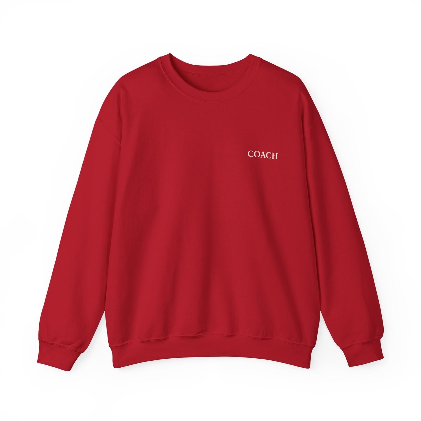 GOD MADE ME A COACH/FIELD - MEDIUM-HEAVY WEIGHT SWEATSHIRT