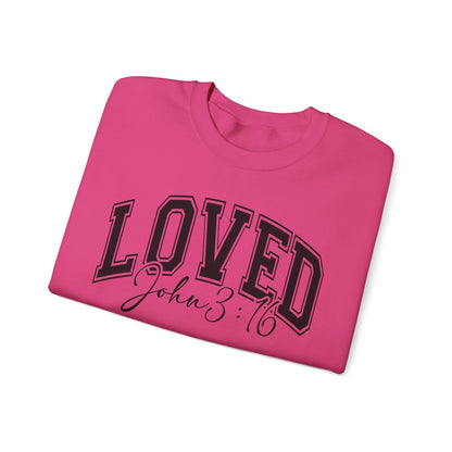 LOVED 3:16 - MEDIUM - HEAVY WEIGHT SWEATSHIRT