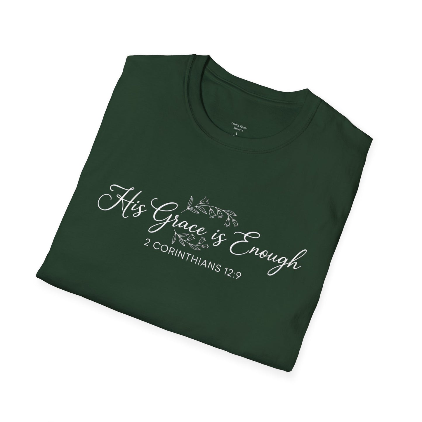 HIS GRACE IS ENOUGH - PREMIUM T-SHIRT