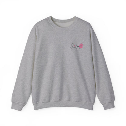 SMILE THIS IS THE DAY THE LORD HAS MADE - MEDIUM-HEAVY WEIGHT SWEATSHIRT
