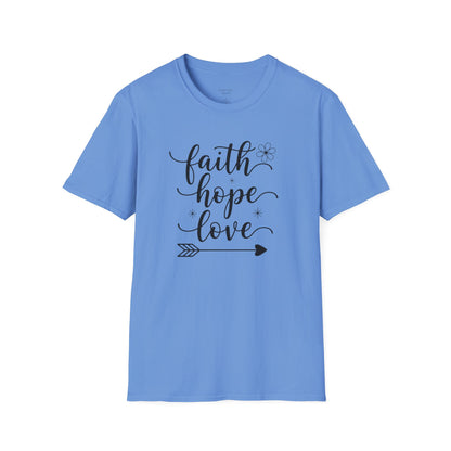 FAITH HOPE LOVE - PREMIUM T-SHIRT