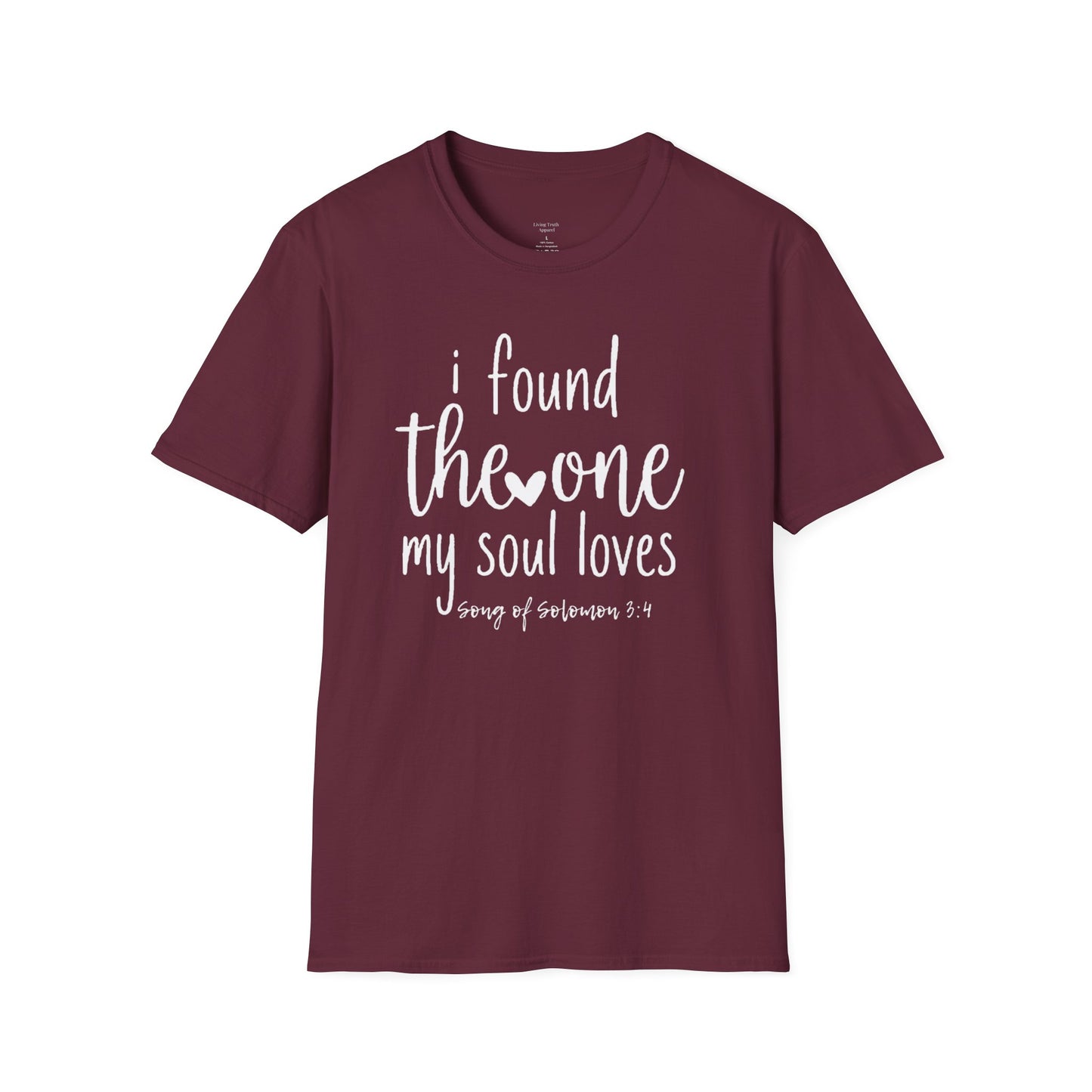 I FOUND THE ONE MY SOUL LOVES - V-NECK PREMIUM T-SHIRT