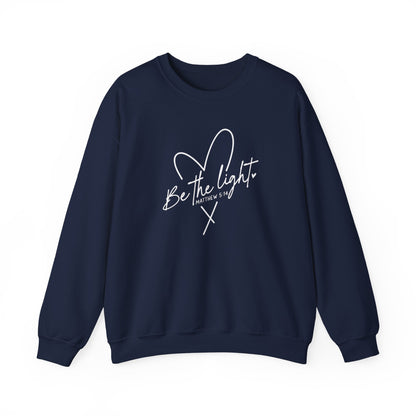BE THE LIGHT - MEDIUM-HEAVY WEIGHT SWEATSHIRT