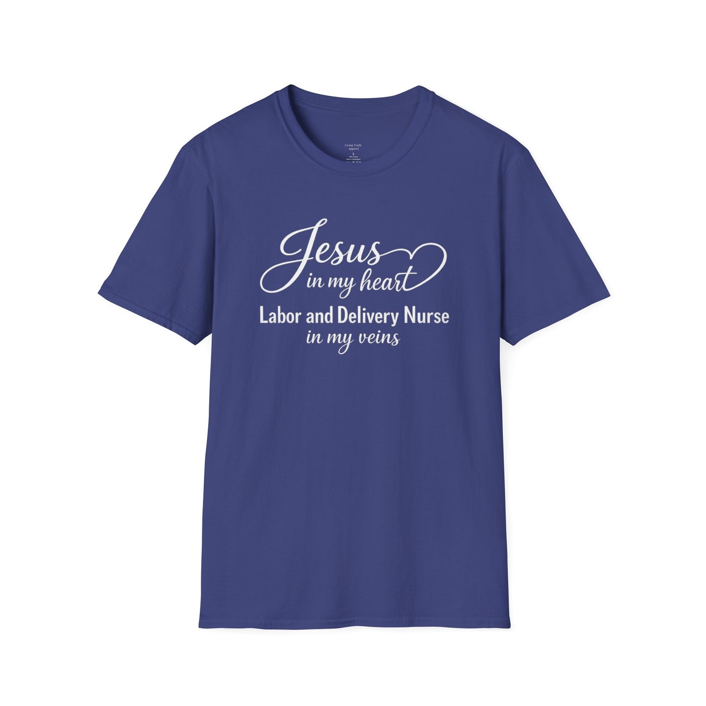 JESUS IN MY HEART - PREMIUM T-SHIRT
