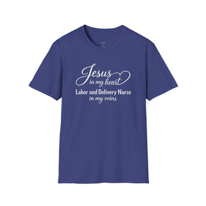 JESUS IN MY HEART - PREMIUM T-SHIRT