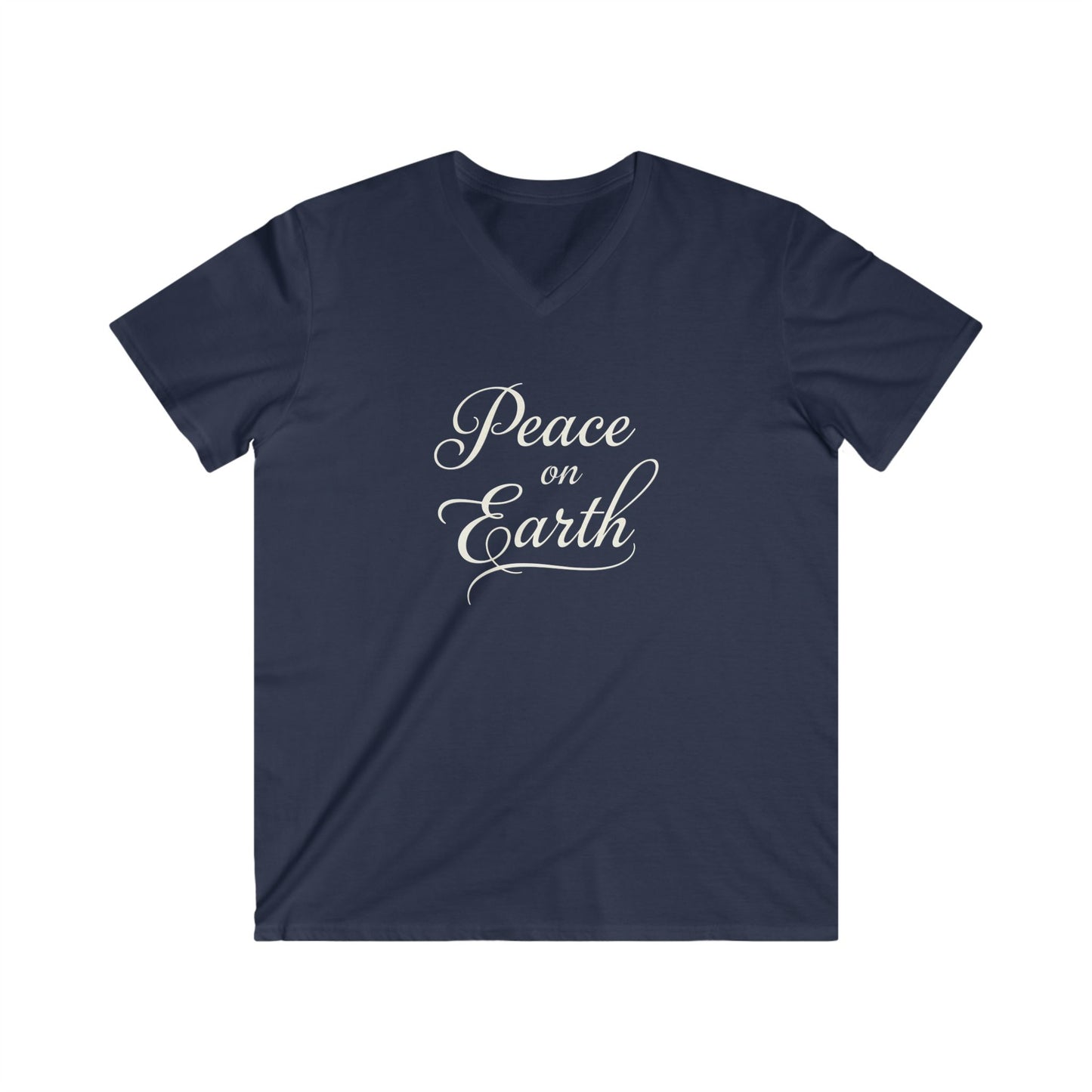 PEACE ON EARTH - V-NECK PREMIUM T-SHIRT