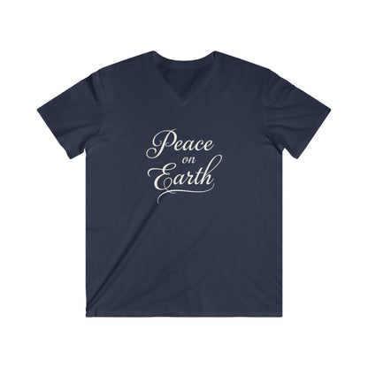 PEACE ON EARTH - V-NECK PREMIUM T-SHIRT
