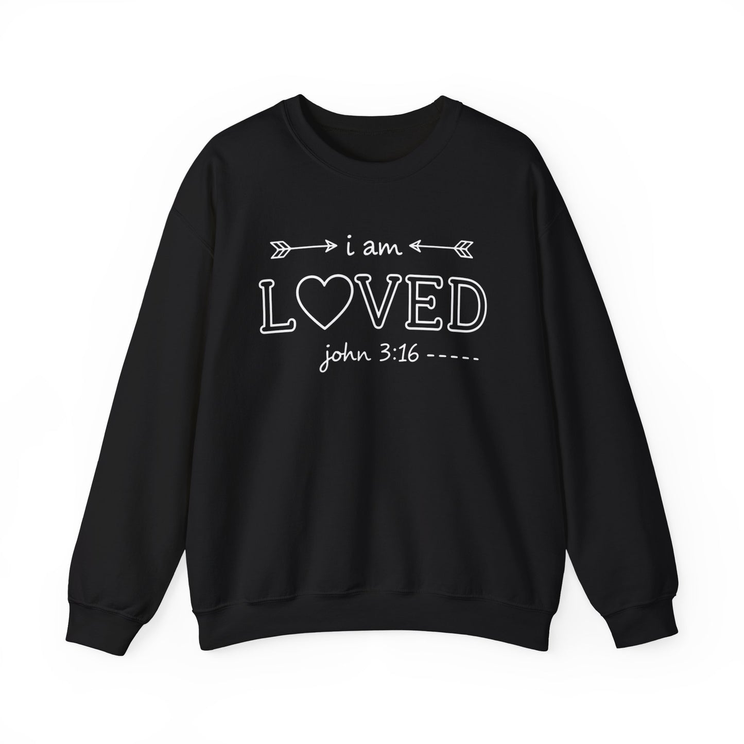 I AM LOVED  - MEDIUM-HEAVY WEIGHT SWEATSHIRT