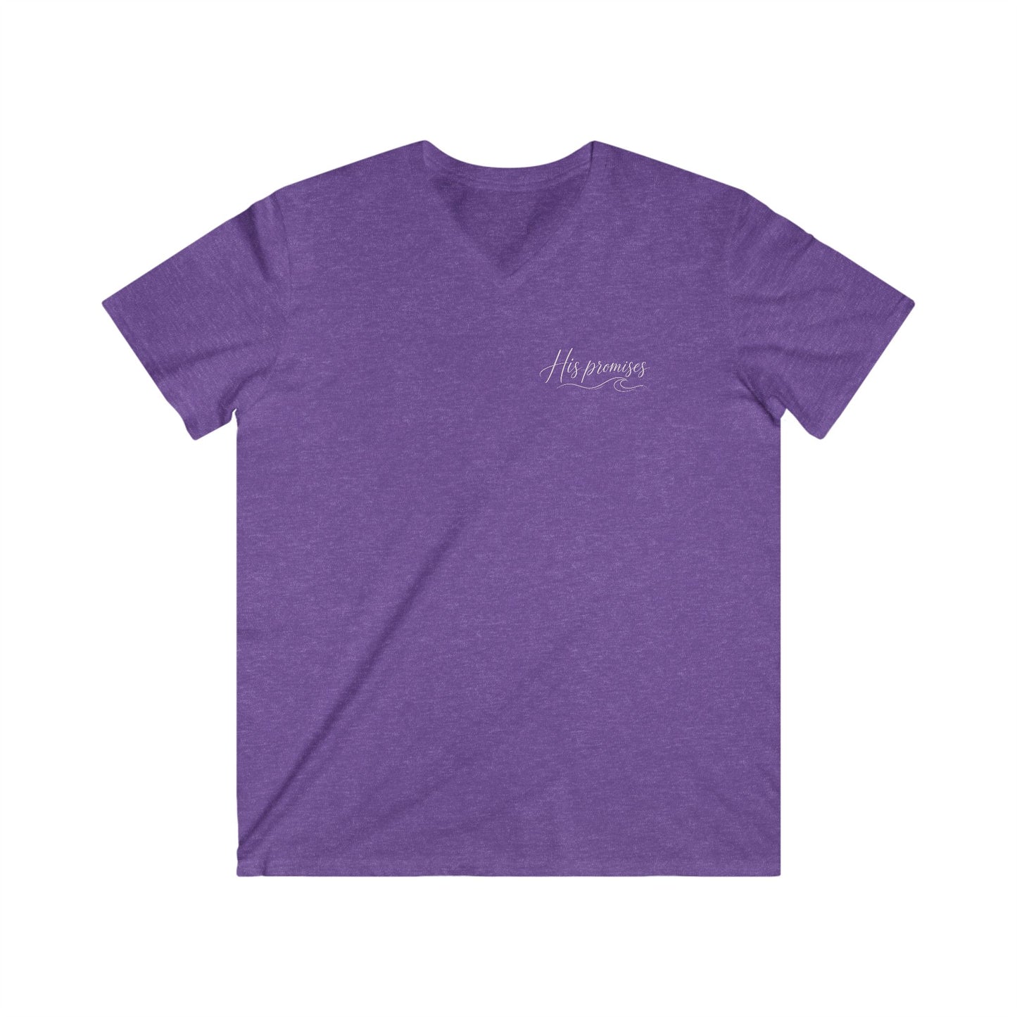 SUN SAND HIS PROMISES - V-NECK PREMIUM T-SHIRT