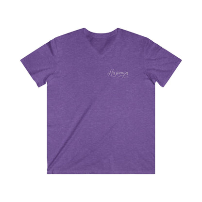 SUN SAND HIS PROMISES - V-NECK PREMIUM T-SHIRT
