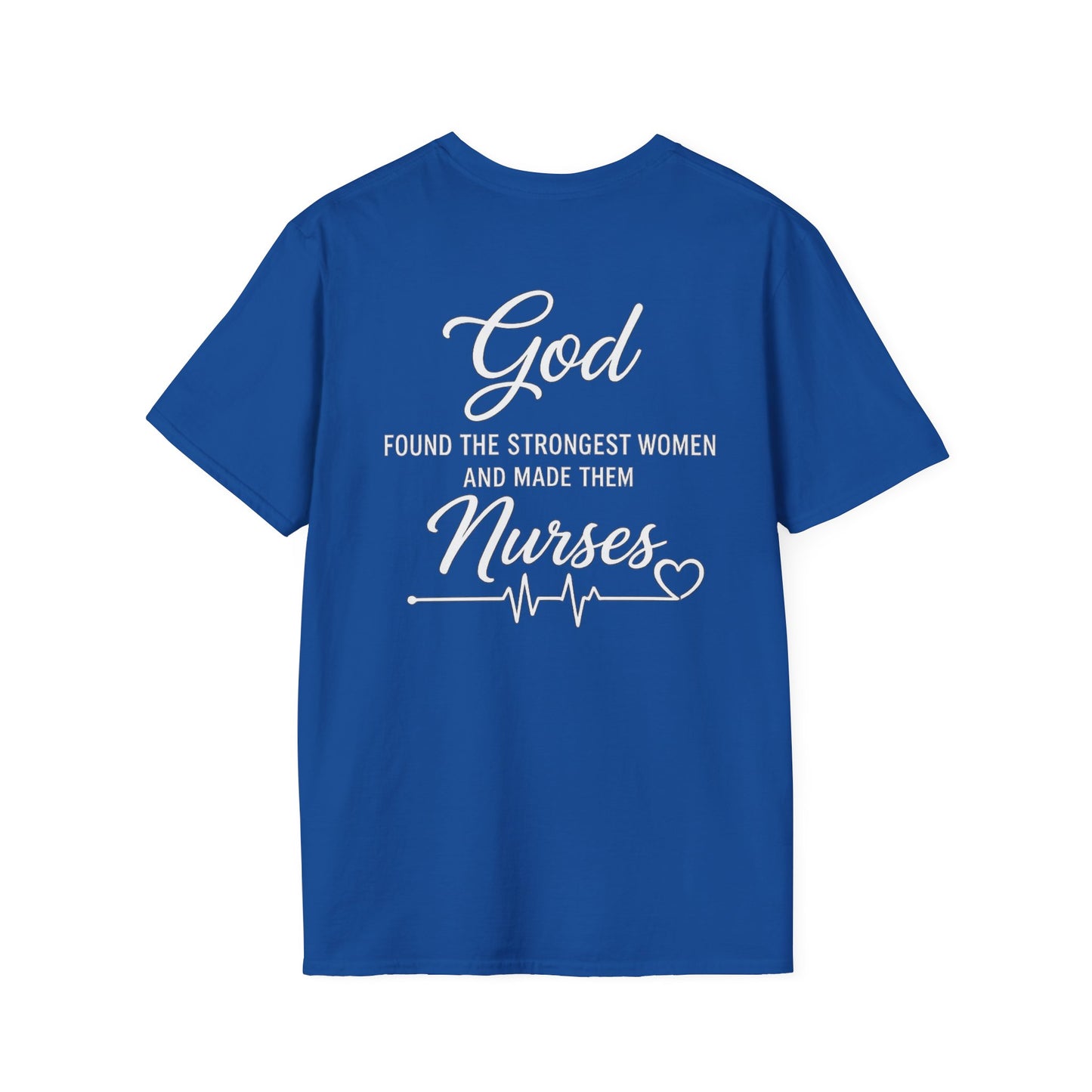 GOD FOUND NURSES - PREMIUM T-SHIRT