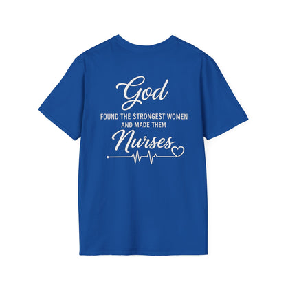 GOD FOUND NURSES - PREMIUM T-SHIRT