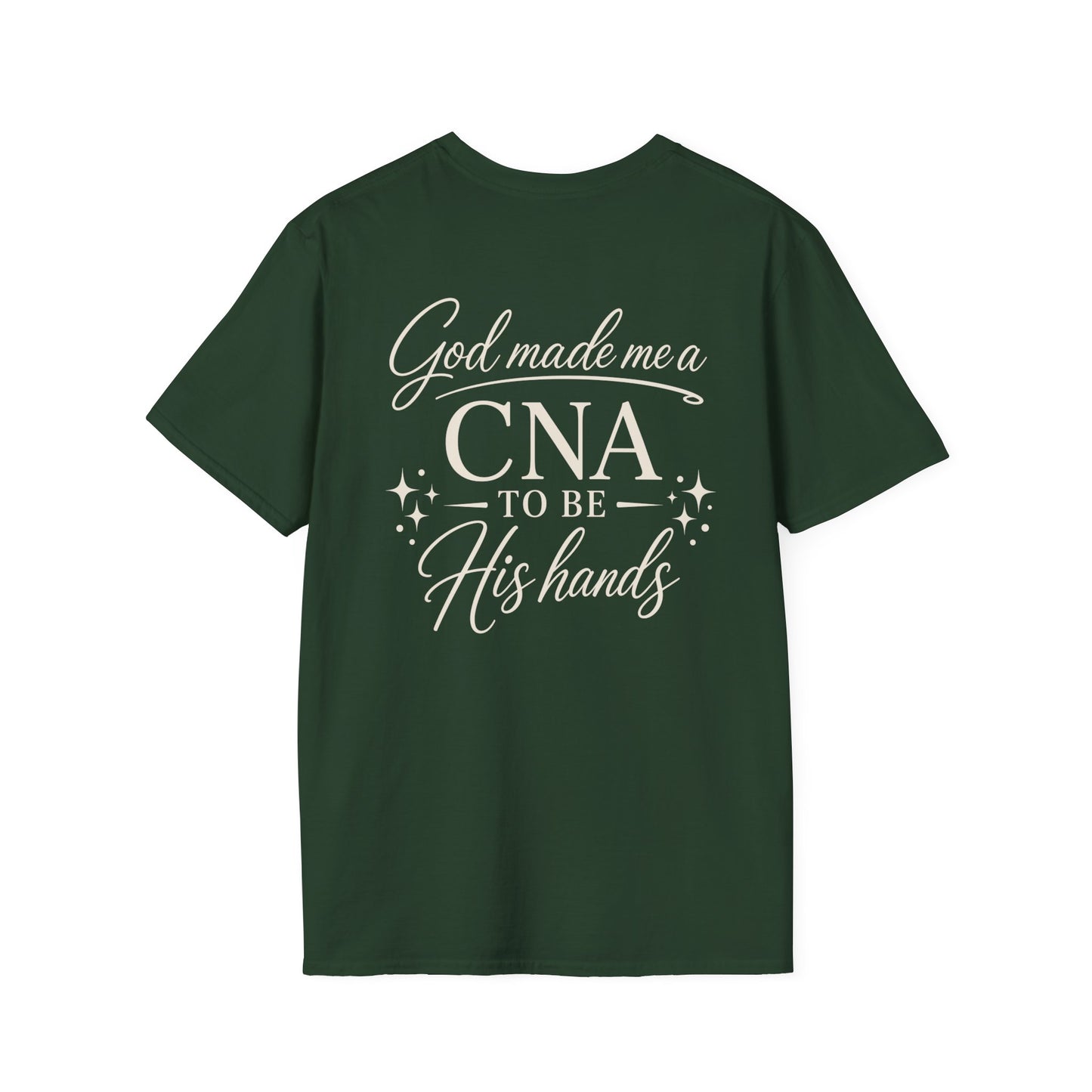 GOD MADE ME A CNA - PREMIUM T-SHIRT