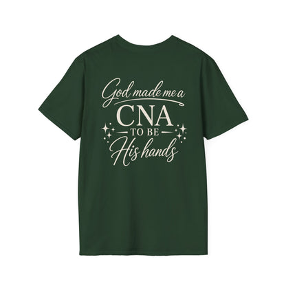 GOD MADE ME A CNA - PREMIUM T-SHIRT
