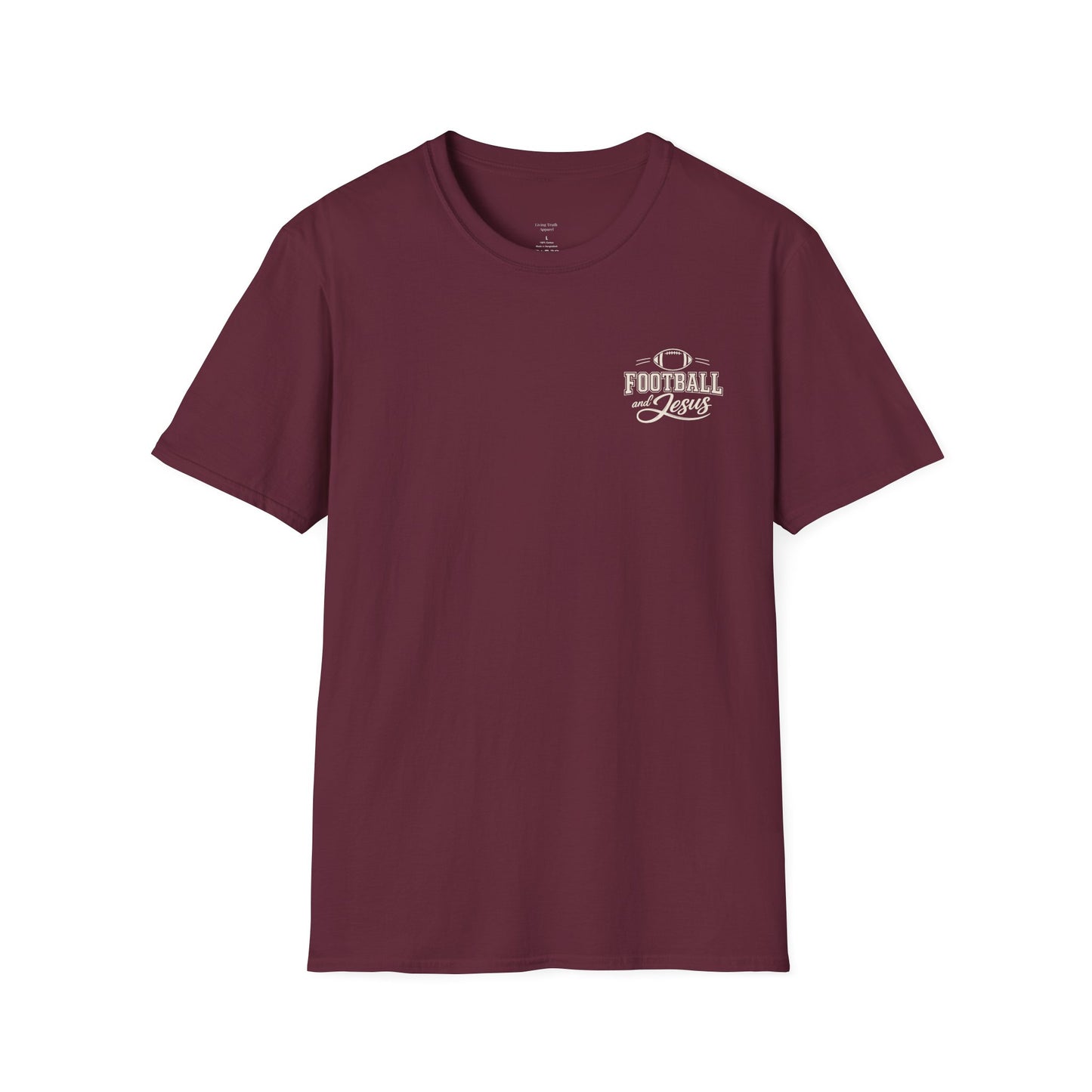 SUNDAYS ARE FOR FOOTBALL AND JESUS - PREMIUM T-SHIRT