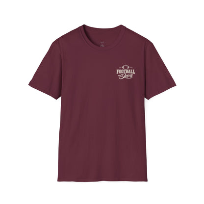 SUNDAYS ARE FOR FOOTBALL AND JESUS - PREMIUM T-SHIRT