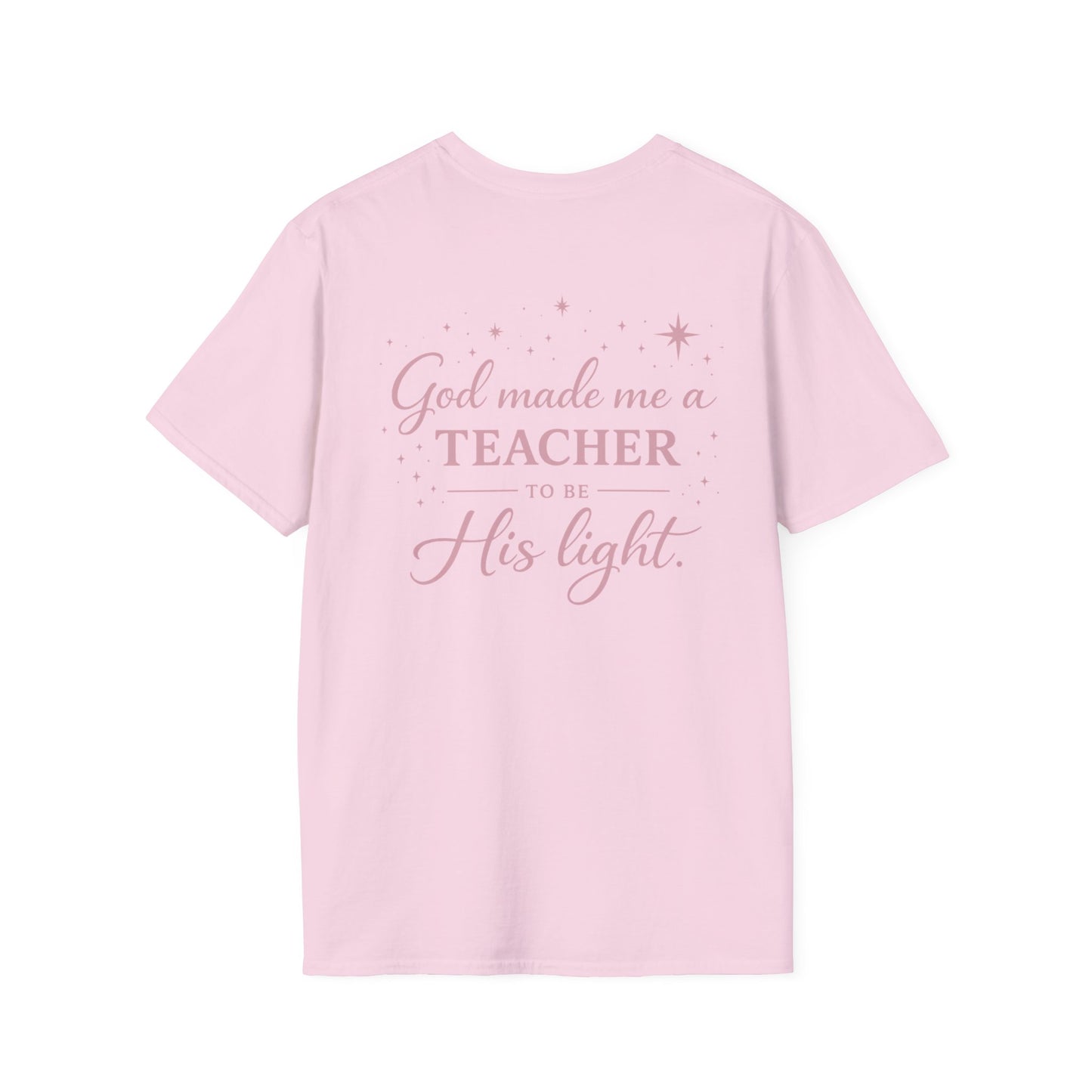GOD MADE ME A TEACHER 2 - PREMIUM T-SHIRT