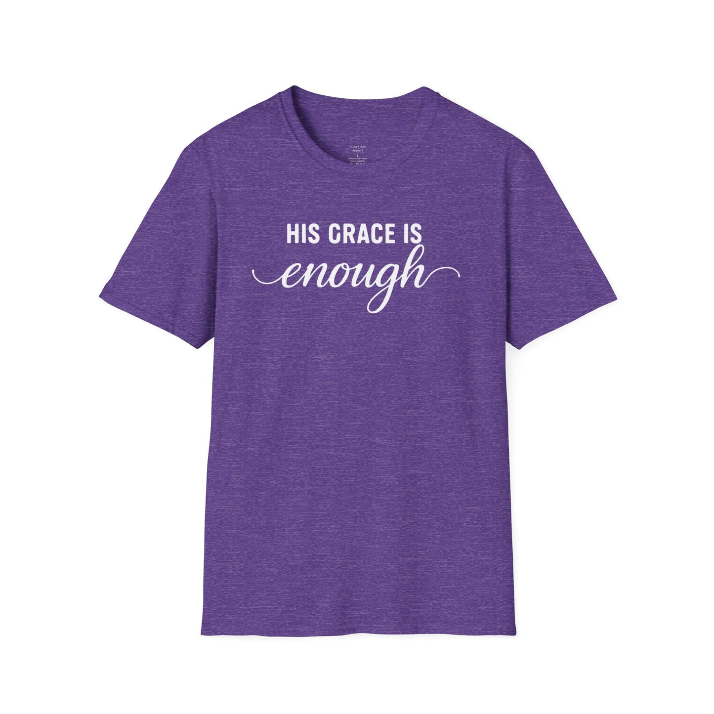 HIS GRACE IS ENOUGH - PREMIUM T-SHIRT