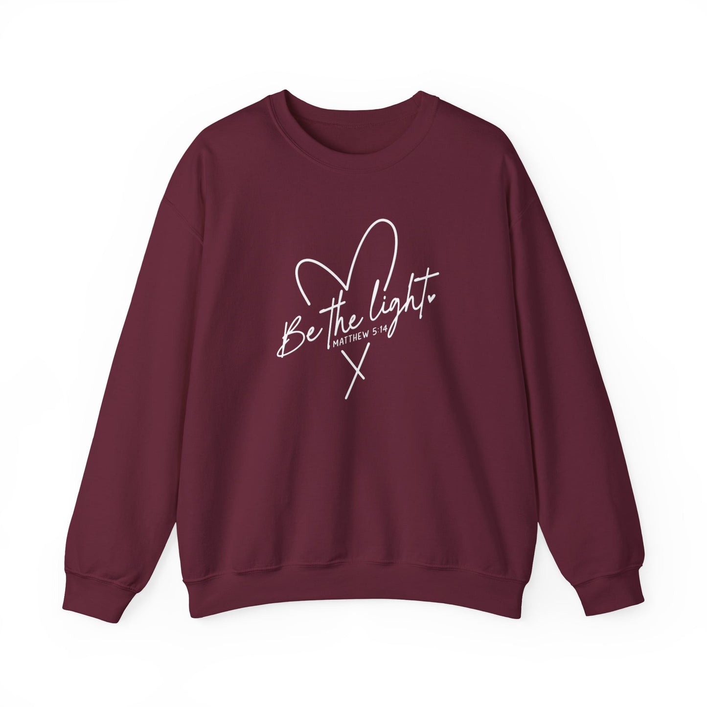 BE THE LIGHT - MEDIUM-HEAVY WEIGHT SWEATSHIRT