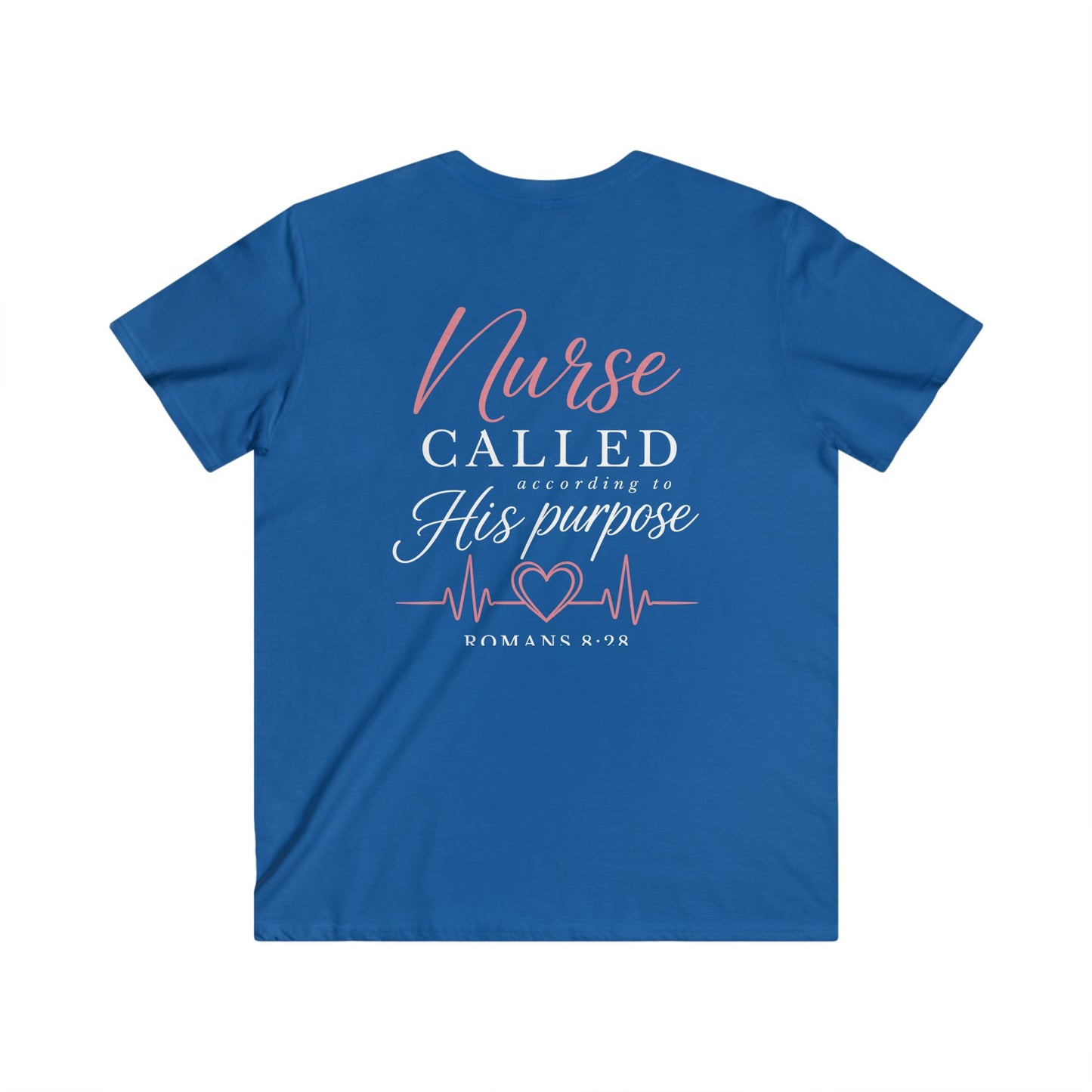NURSE CALLED - V-NECK PREMIUM T-SHIRT