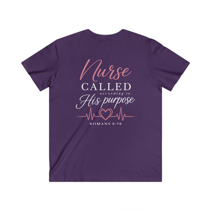 NURSE CALLED - V-NECK PREMIUM T-SHIRT