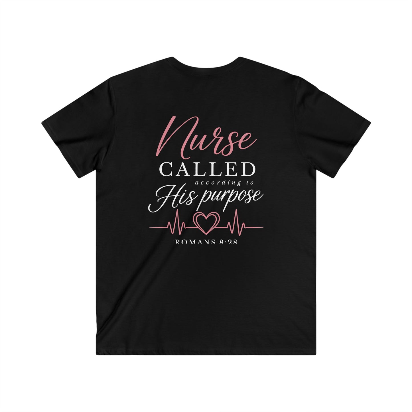 NURSE CALLED - V-NECK PREMIUM T-SHIRT