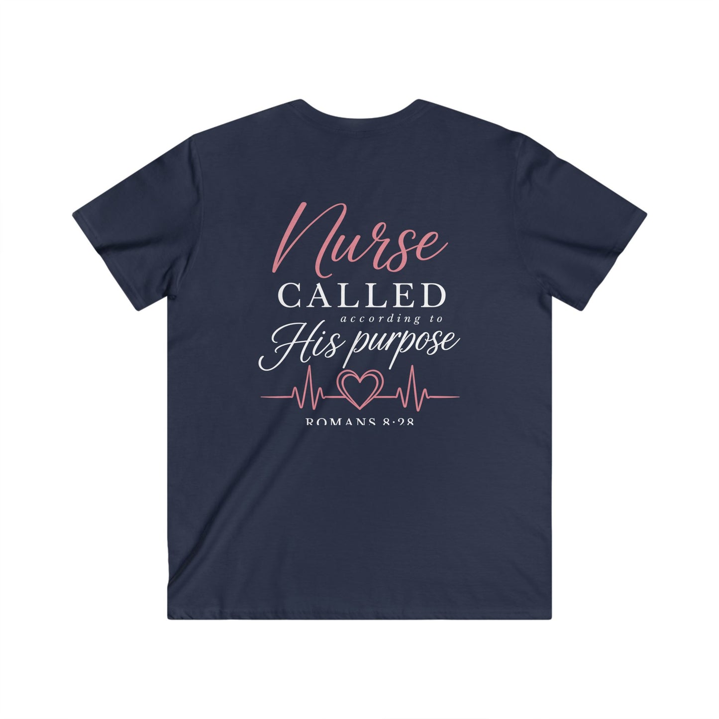 NURSE CALLED - V-NECK PREMIUM T-SHIRT