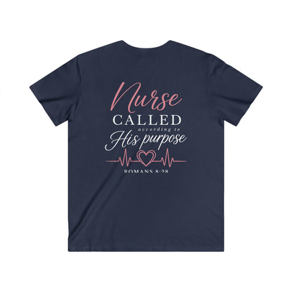 NURSE CALLED - V-NECK PREMIUM T-SHIRT