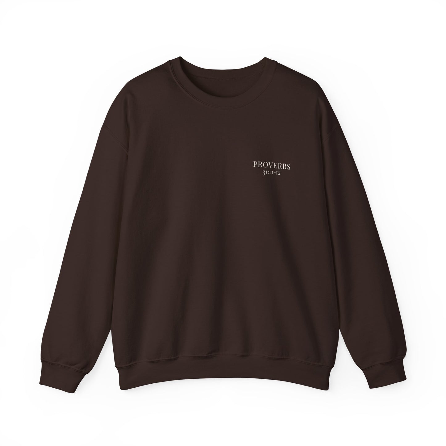 SHE IS MY PROVERBS - MEDIUM-HEAVY WEIGHT  SWEATSHIRT