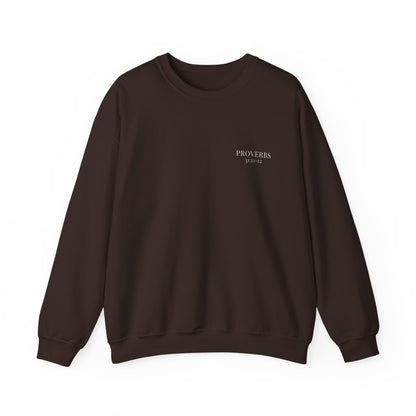 SHE IS MY PROVERBS - MEDIUM-HEAVY WEIGHT  SWEATSHIRT