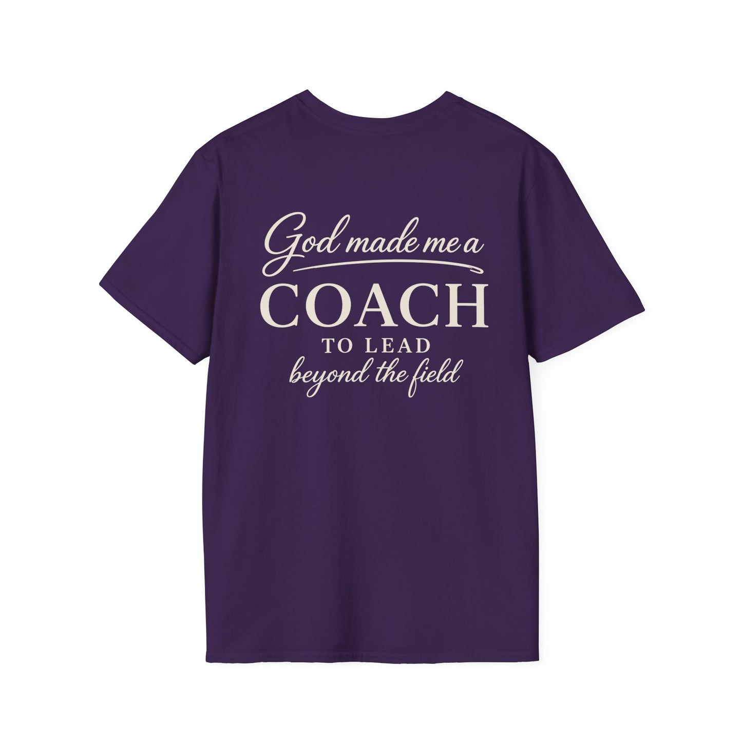 GOD MADE ME A COACH/FIELD - PREMIUM T-SHIRT