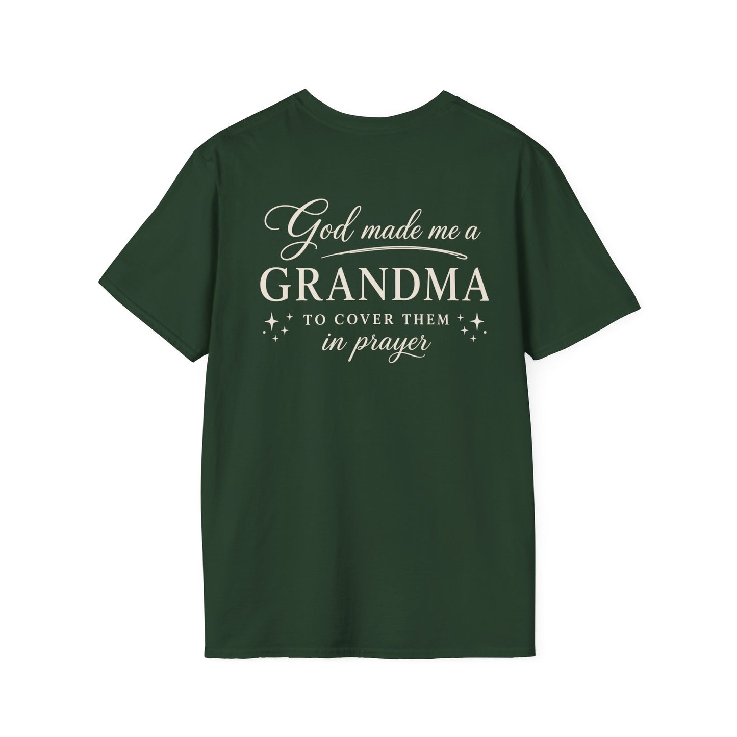 GOD MADE ME A GRANDMA - PREMIUM T-SHIRT