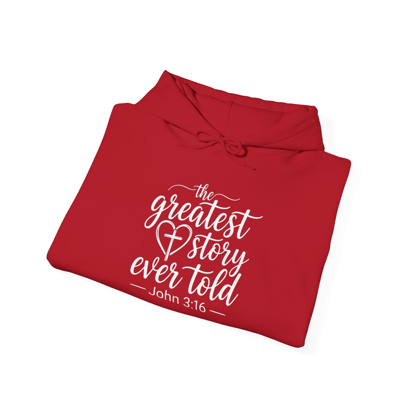 THE GREATEST STORY EVERY TOLD - MEDIUM-HEAVY WEIGHT HOODIE
