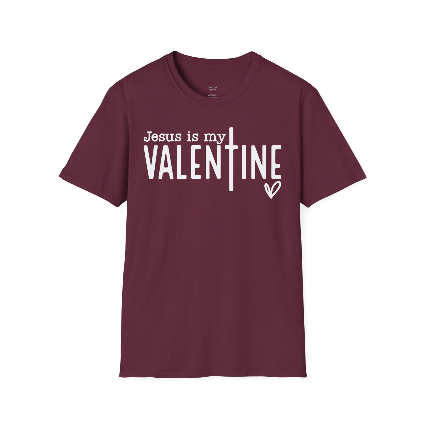 JESUS IS MY VALENTINE - PREMIUM T-SHIRT