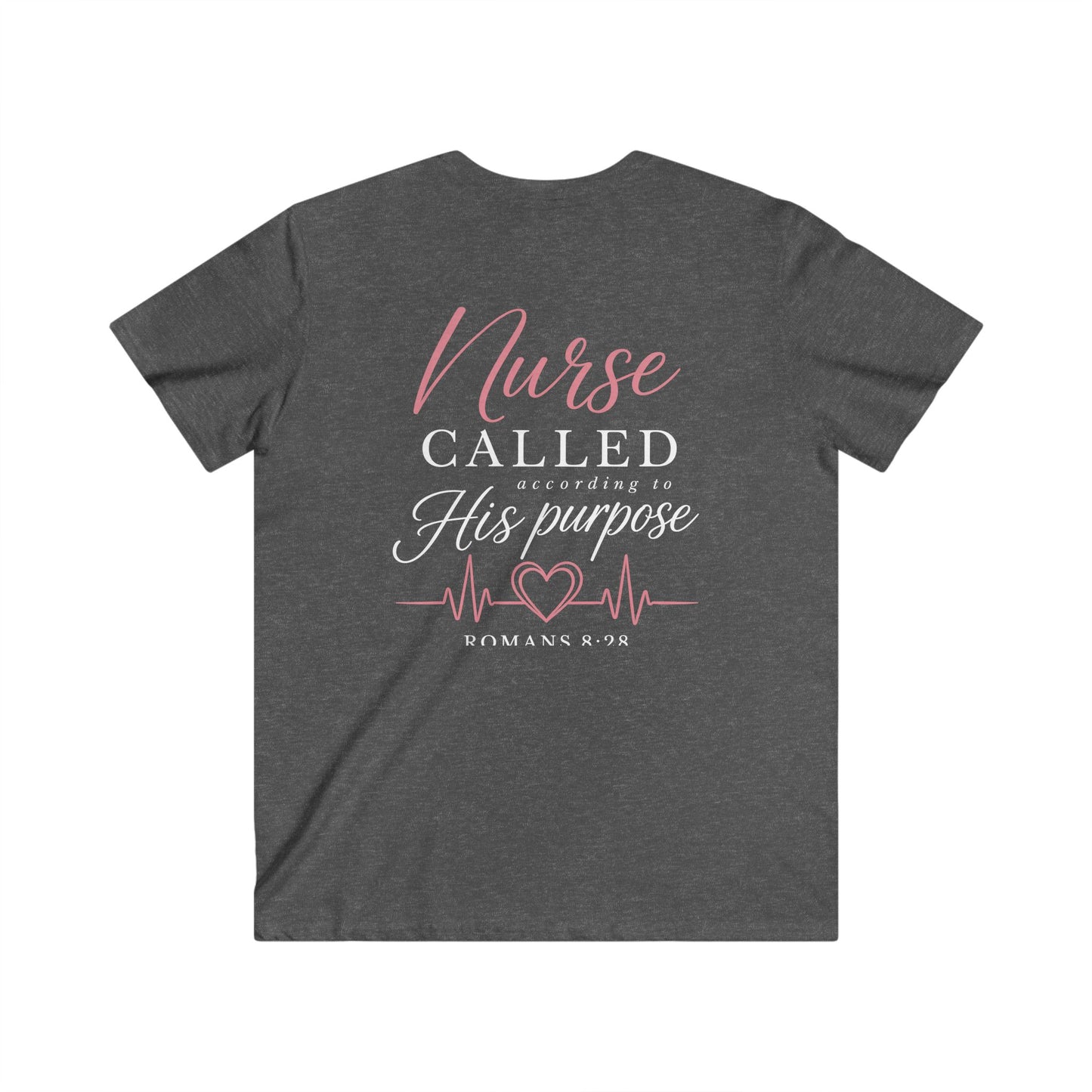 NURSE CALLED - V-NECK PREMIUM T-SHIRT