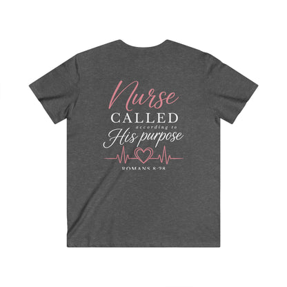NURSE CALLED - V-NECK PREMIUM T-SHIRT