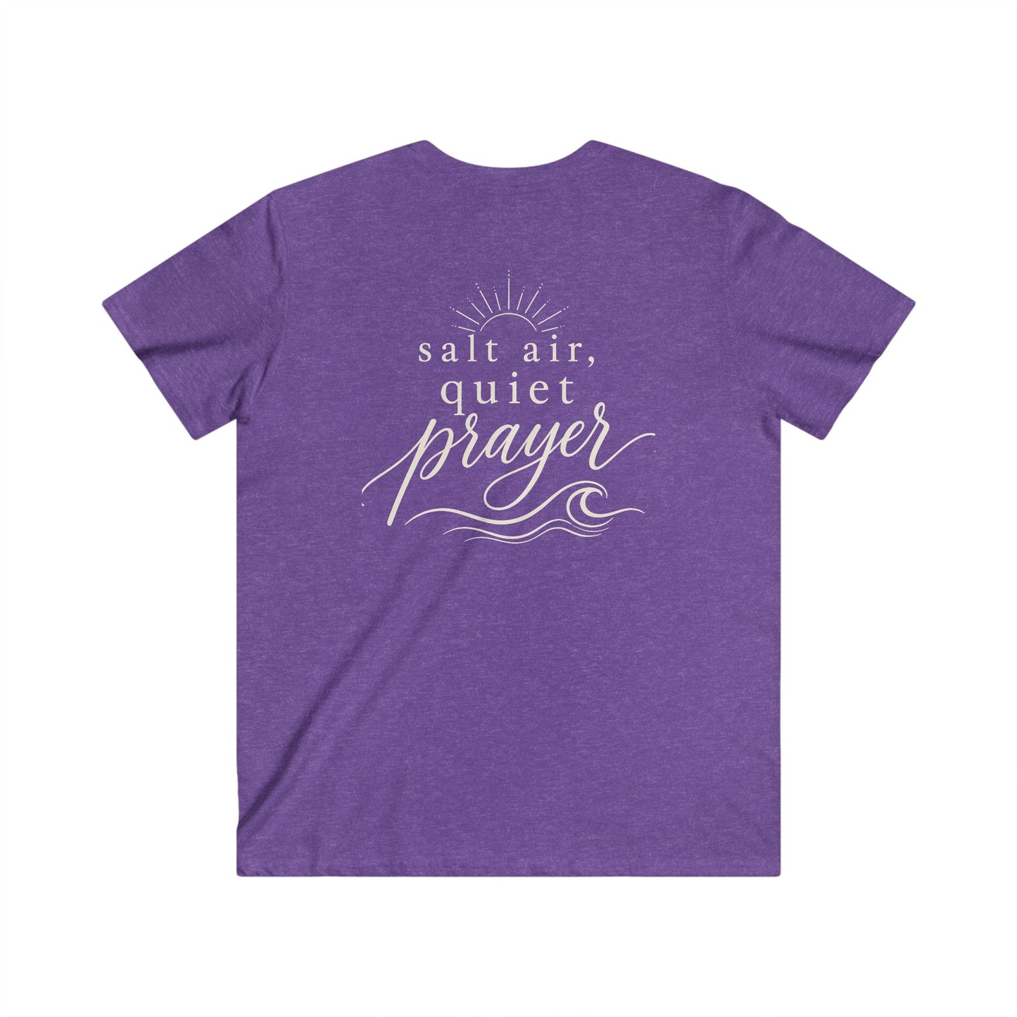 SALT AIR QUIET PRAYER - V-NECK PREMIUM T-SHIRT