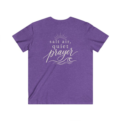 SALT AIR QUIET PRAYER - V-NECK PREMIUM T-SHIRT