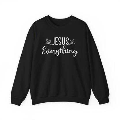 JESUS EVERYTHING - MEDIUM-HEAVY WEIGHT SWEATSHIRT