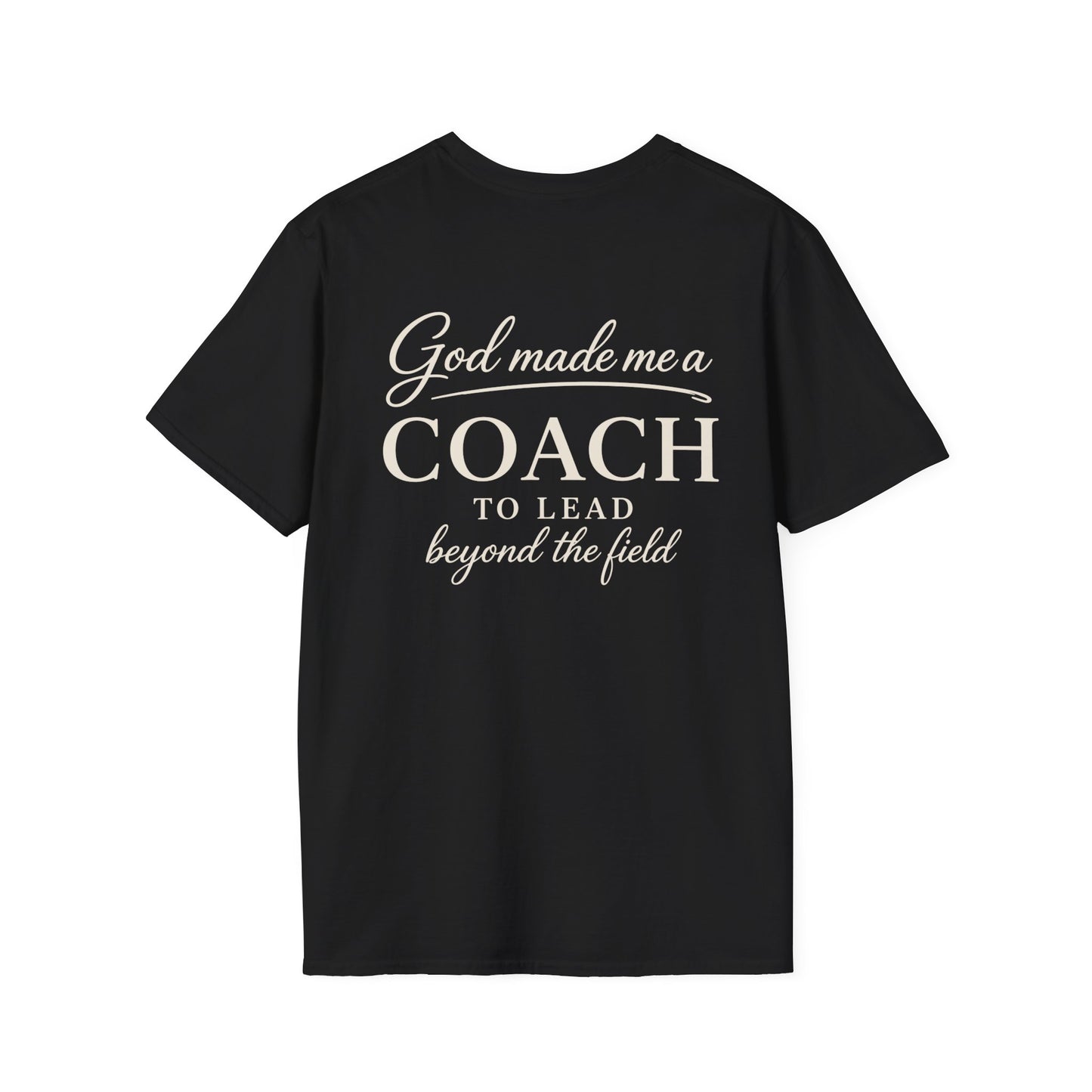 GOD MADE ME A COACH/FIELD - PREMIUM T-SHIRT