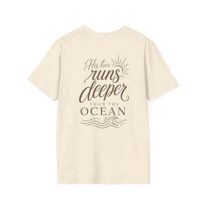 HIS LOVE RUNS DEEPER - PREMIUM T-SHIRT