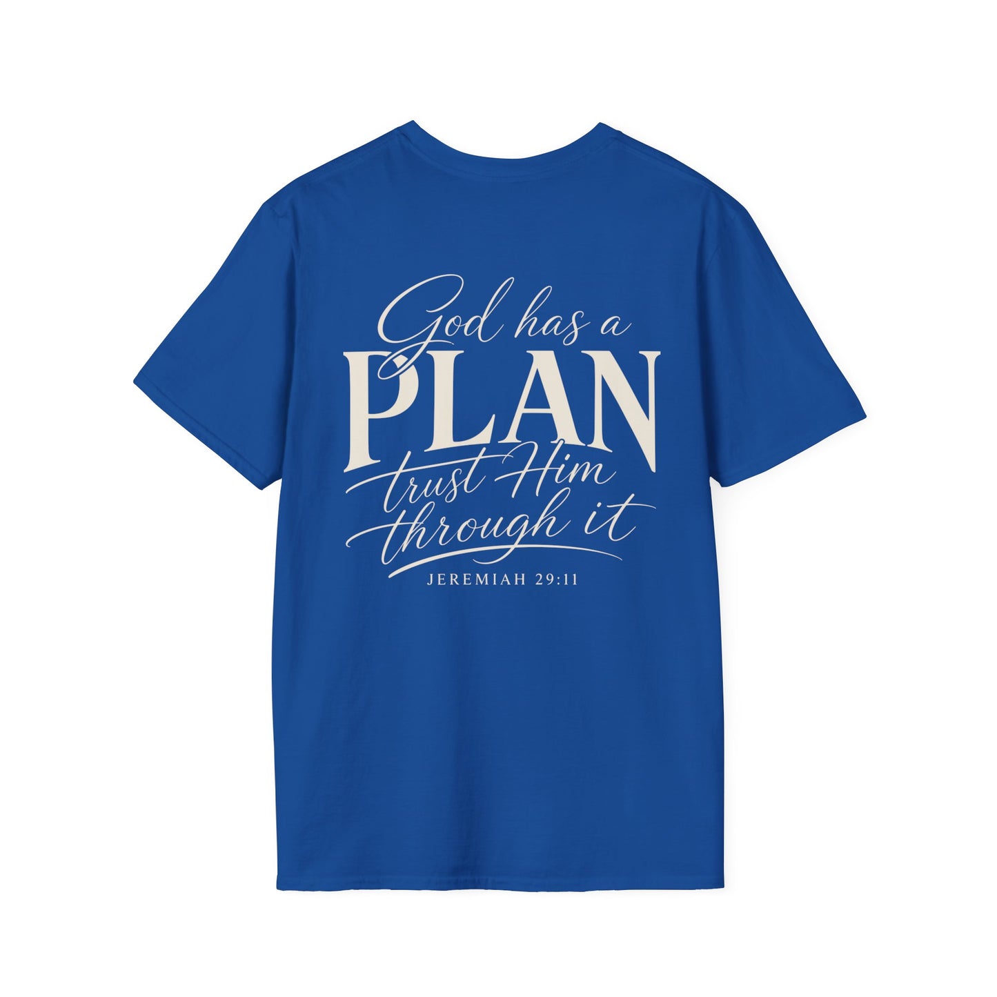 GOD HAS A PLAN - PREMIUM T-SHIRT